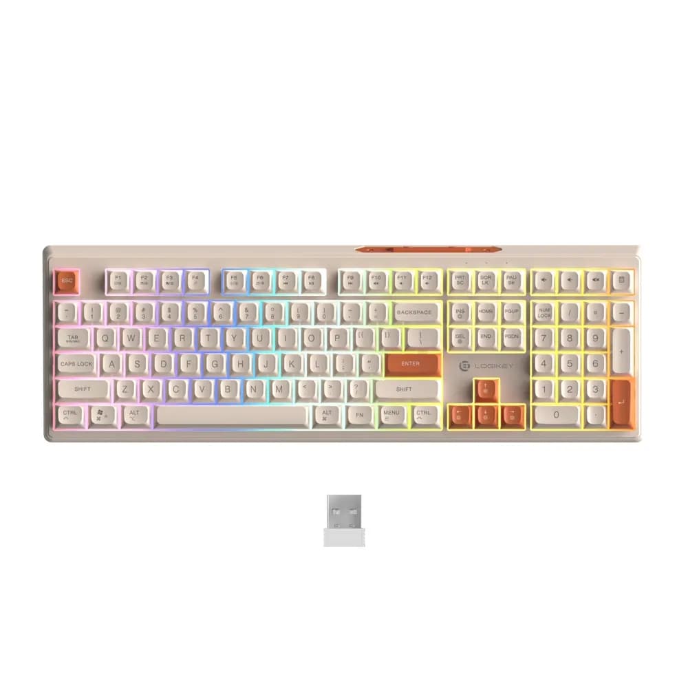 کیبورد بیسیم لاجیکی مدل K330CW — تصویر ۶