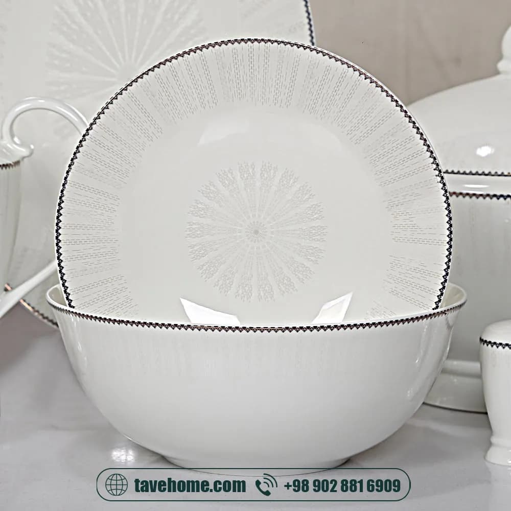 سرویس چینی 134پارچه پُرسل کد 5183 <span>PORCELLE (11100026)</span> — تصویر ۵