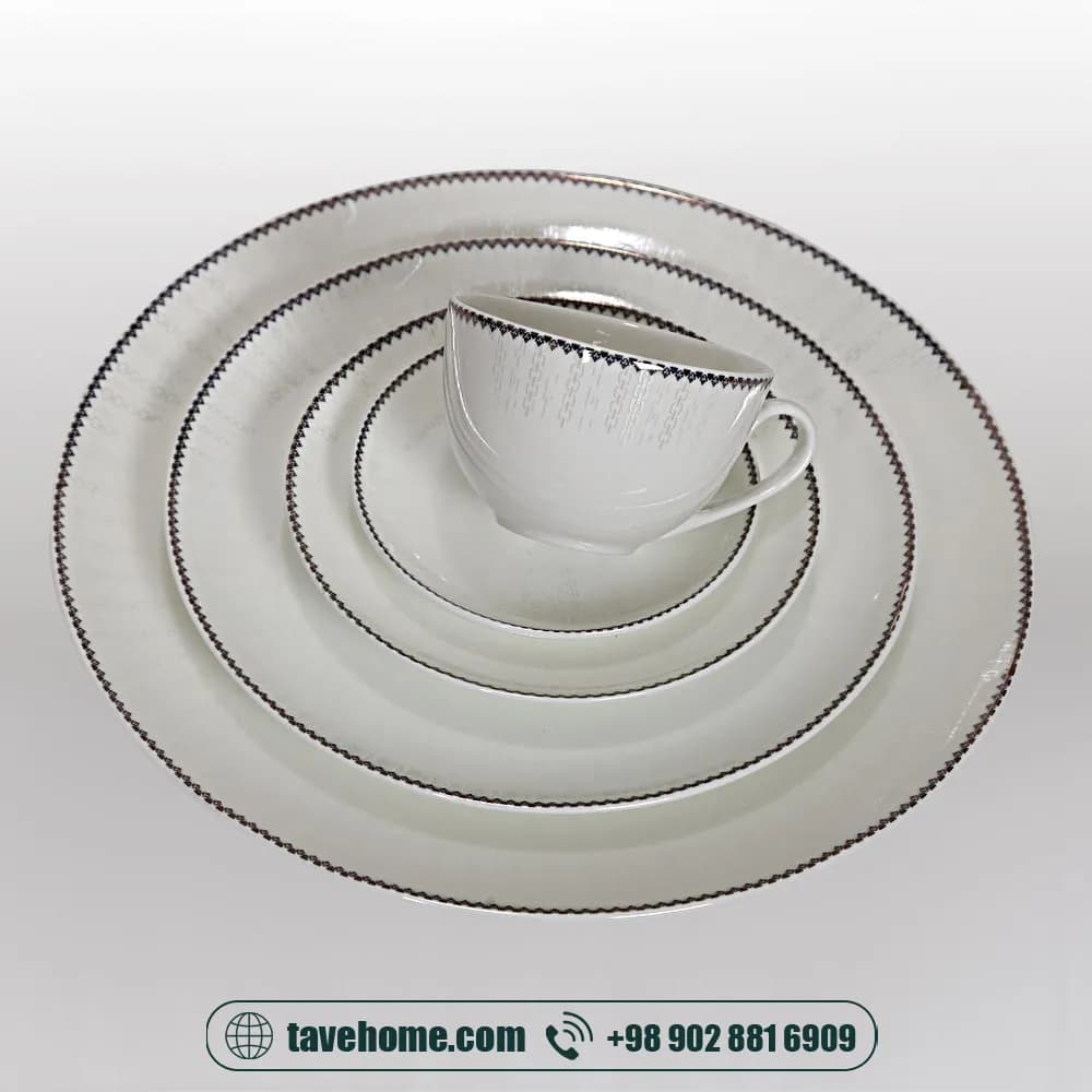 سرویس چینی 134پارچه پُرسل کد 5183 <span>PORCELLE (11100026)</span> — تصویر ۴