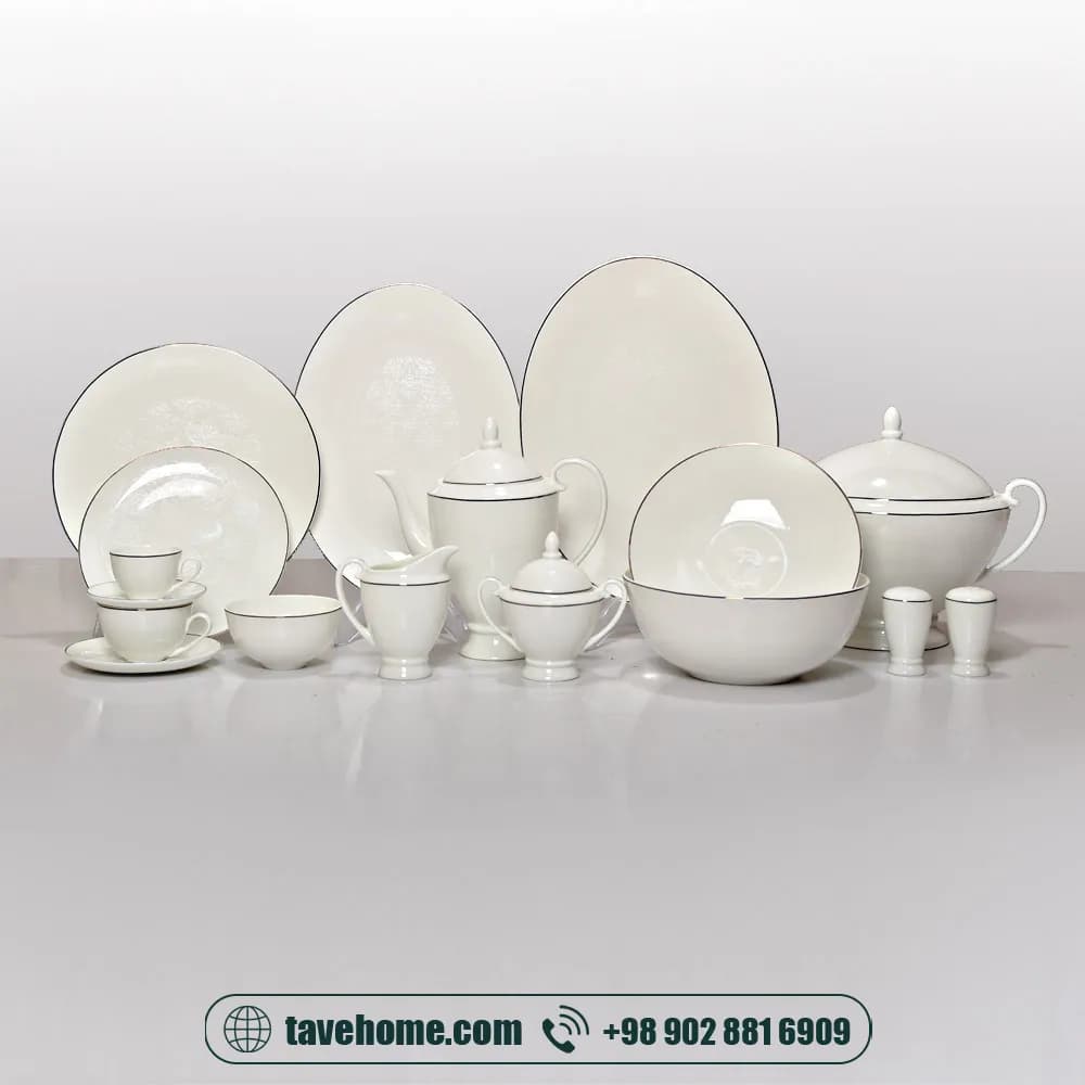 سرویس چینی 134پارچه پُرسل کد 5167 <span>PORCELLE (11100027)</span>