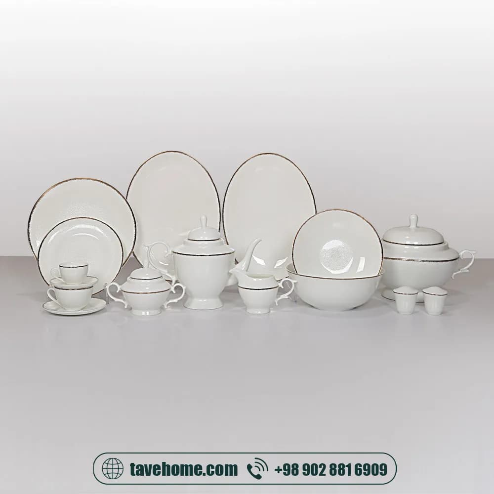 سرویس چینی 134پارچه پُرسل کد 140236 <span>PORCELLE (11100034)</span>