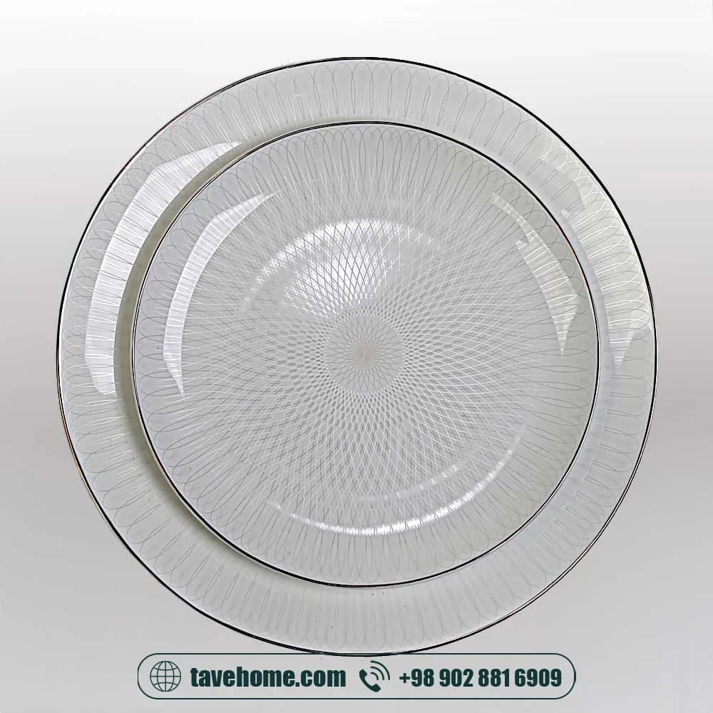 سرویس چینی 134 پارچه پُرسل کد 5166 <span>PORCELLE (11100024)</span> — تصویر ۲