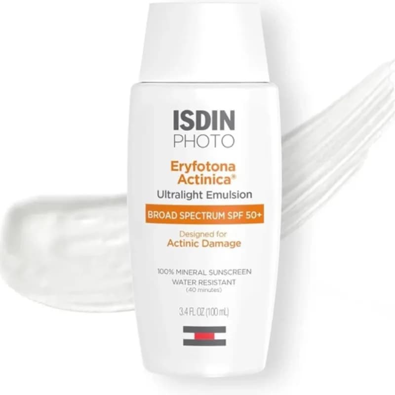 ضد آفتاب فلوئیدی ایزدین Isdin مدل اریفوتونا اکتینیکا SPF50 حجم 50 میلی لیتر — تصویر ۳
