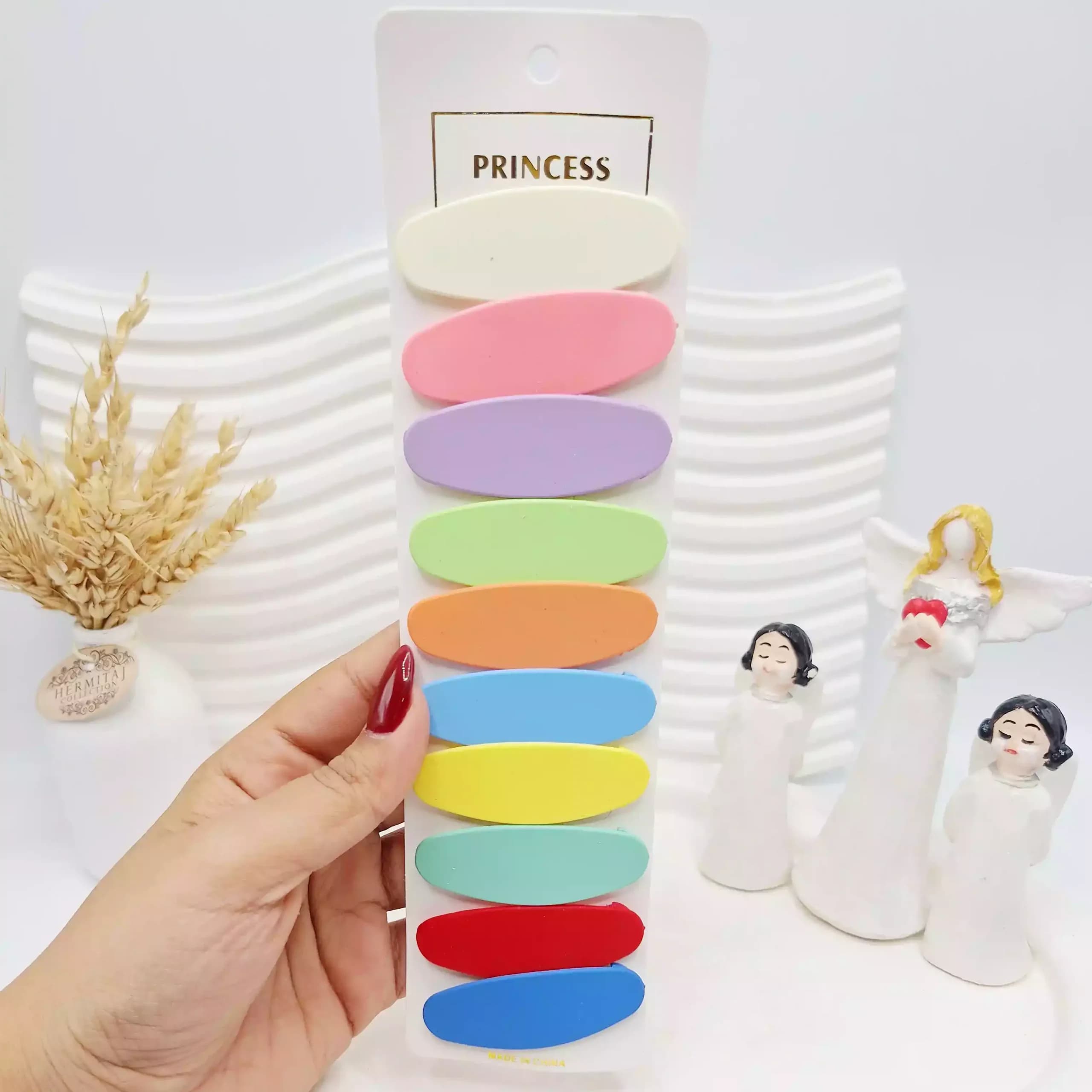 گیره تق تقی فانتزی بیضی مدل PRINCESS