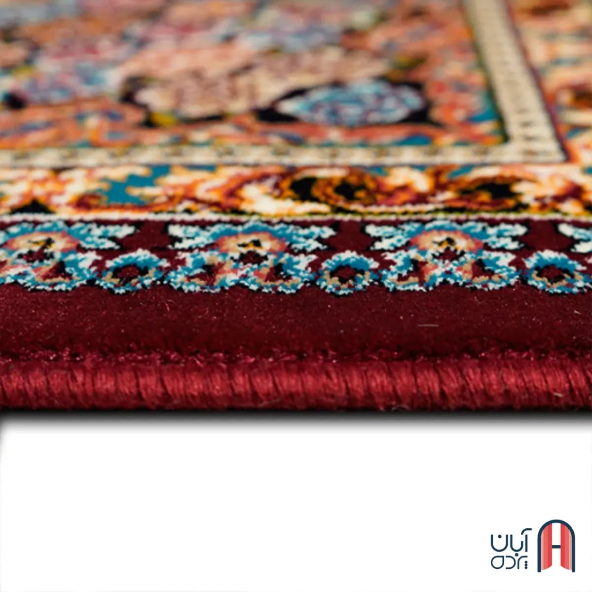 فرش کلکسیون کلاسیک کد R-125، رنگ لاکی چهارمتری — تصویر ۴