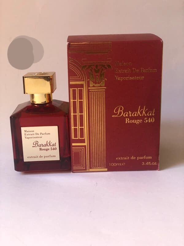 عطر فراگرنس ورد باراکات رژ (قرمز) اکستریت 540 — تصویر ۴