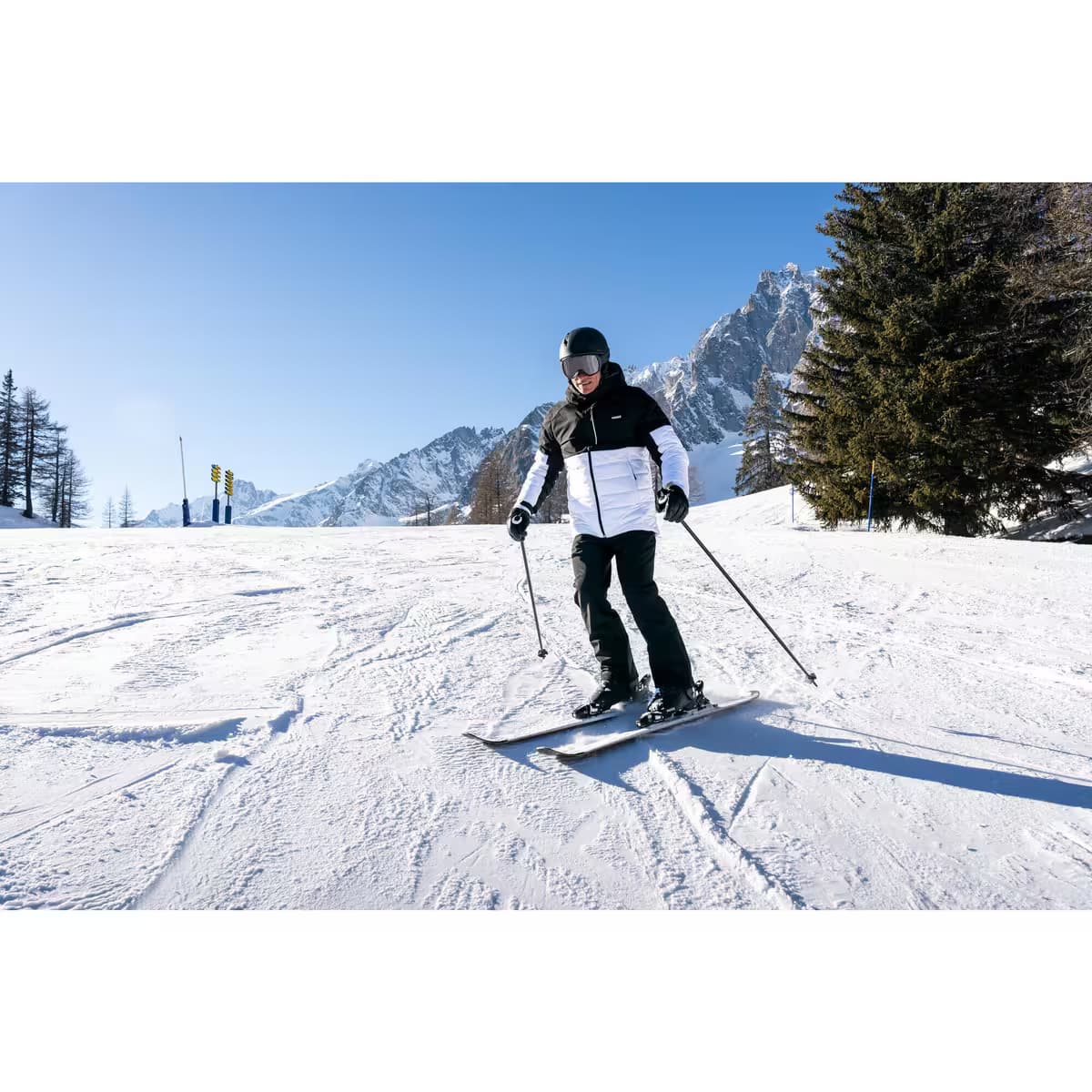 🧥 کاپشن اسکی و زمستانی Wedze 100 Warm Ski Jacket – دیکتلون — تصویر ۴