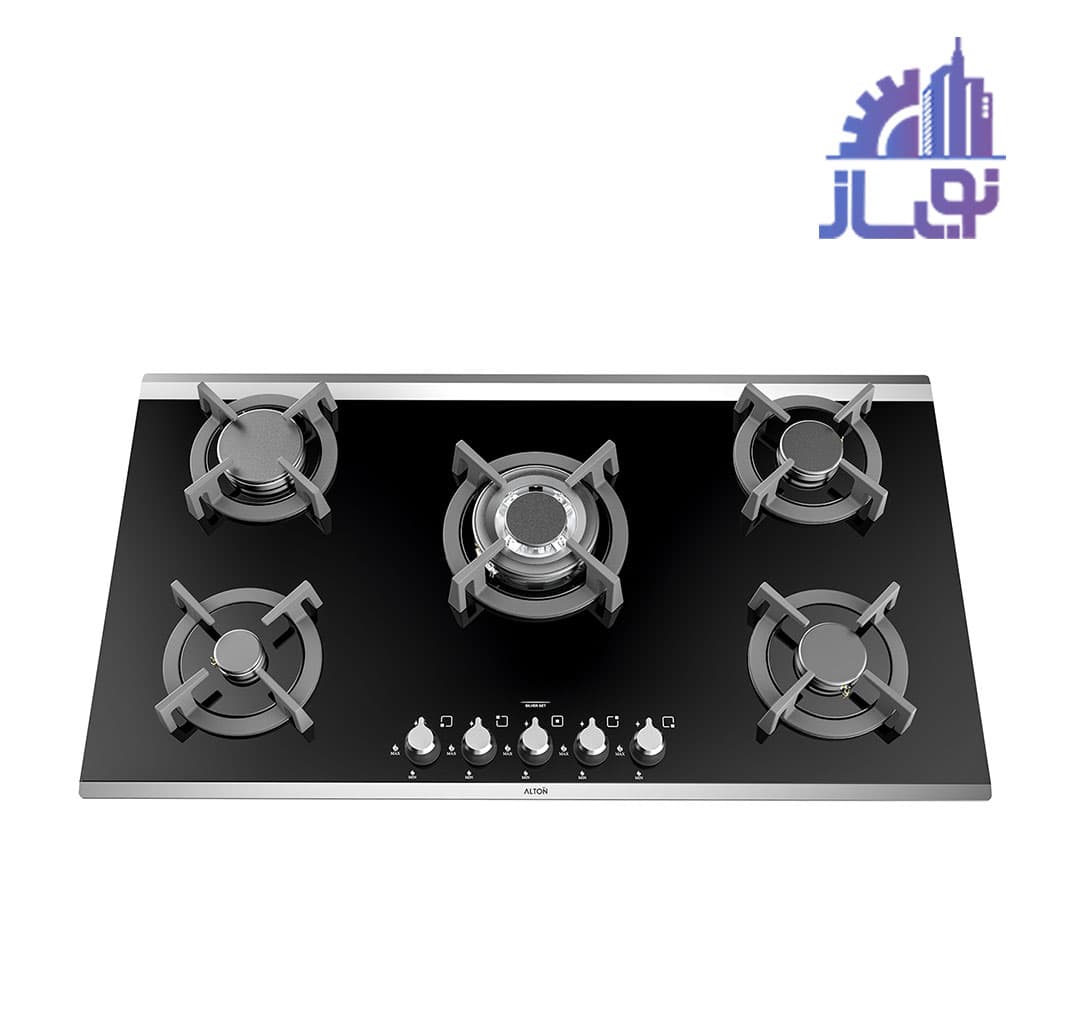 گاز صفحه ای آلتون مدل IG529F مشکی — تصویر ۲