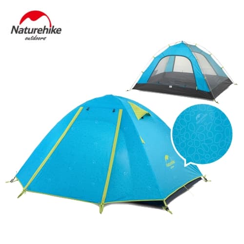 چادر کمپینگ دو نفره نیچرهایک سری P مدل P2 (NH18Z022-P) — تصویر ۲