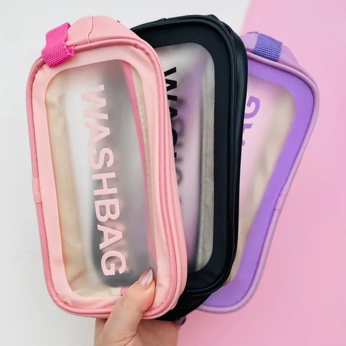 کیف آرایشی چرمی مدل واش بگ Wash Bag — تصویر ۵