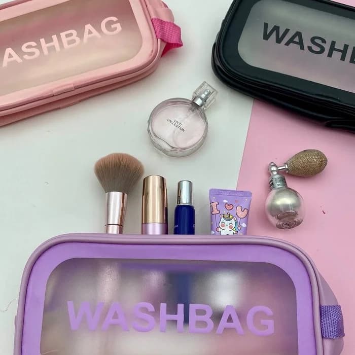 کیف آرایشی چرمی مدل واش بگ Wash Bag — تصویر ۷