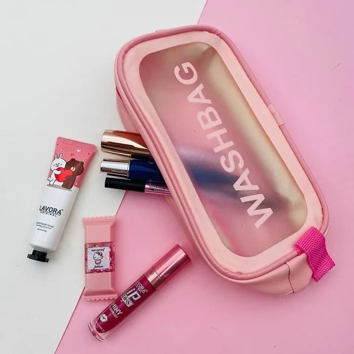 کیف آرایشی چرمی مدل واش بگ Wash Bag — تصویر ۶