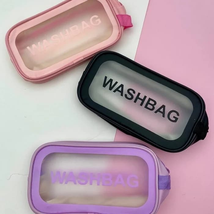 کیف آرایشی چرمی مدل واش بگ Wash Bag — تصویر ۲