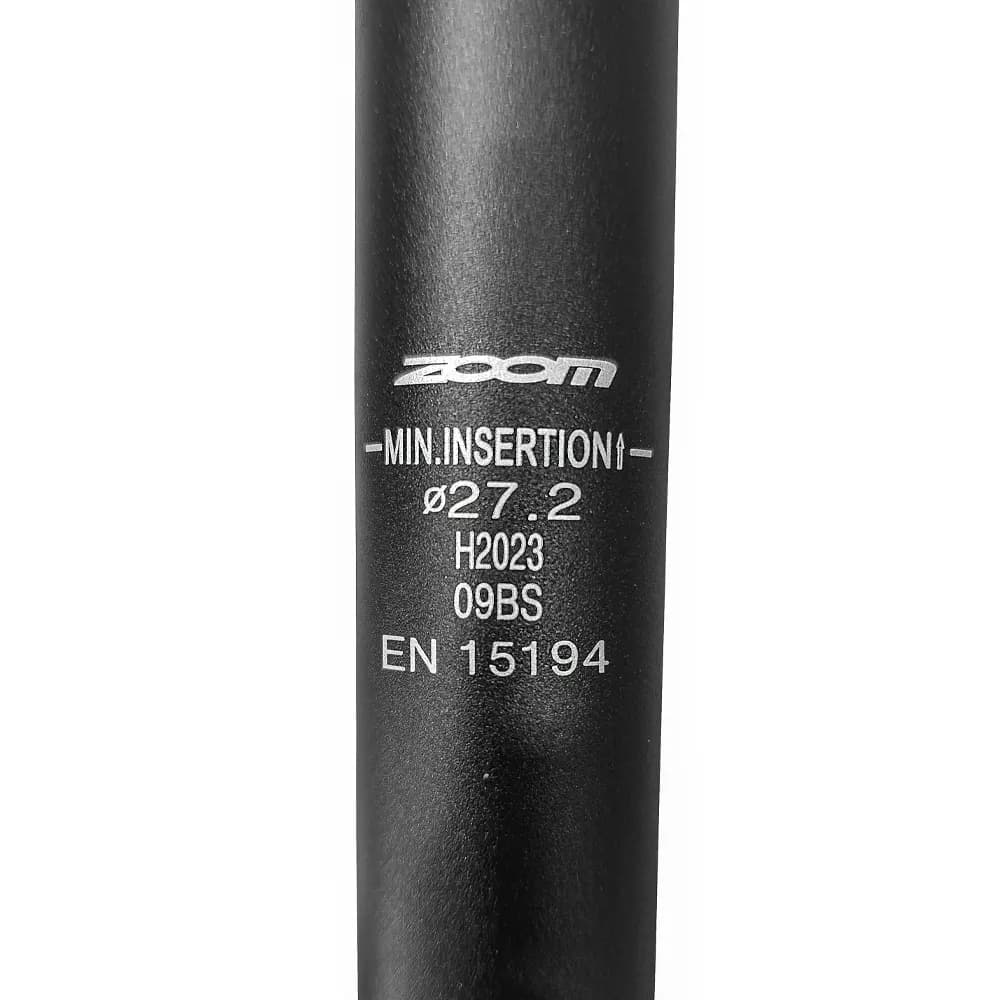 خرید لوله زین فنر دار ZOOM 09BS 27.2 mm دوچرخه تعلیق دار تنظیمی قطر 27.2 میلیمتر / Suspension Seatpost Bicycle | Zoom Suspension 09BS 27.2 mm H2023 EN15194 Seatpost Manual / دوچرخه چند منظوره شهر — تصویر ۳