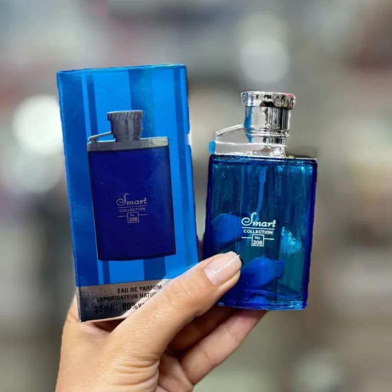 عطر جیبی مردانه اسمارت مدل دانهیل آبی 25 میل — تصویر ۴