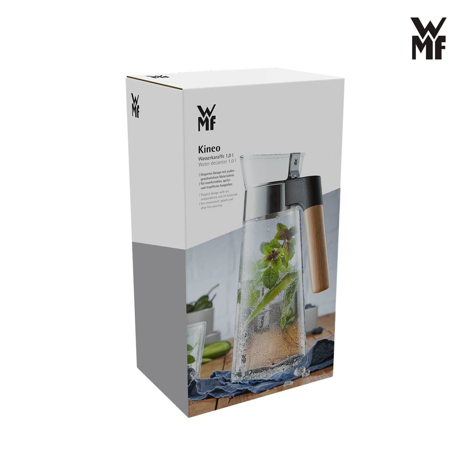 پارچ دبلیو ام اف آلمان مدل WMF Kineo Water decanter 1L — تصویر ۳
