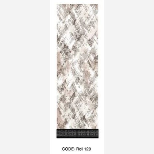 فرشینه رولی راهرویی و کناره طرح مراکشی روشن کد Roll 120(پس کرایه) — تصویر ۲