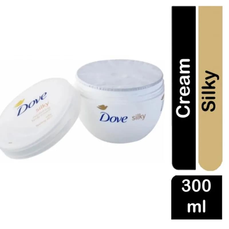 کرم مرطوب کننده کاسه ای داو مدل Silky حجم 300 میلی لیتر — تصویر ۶