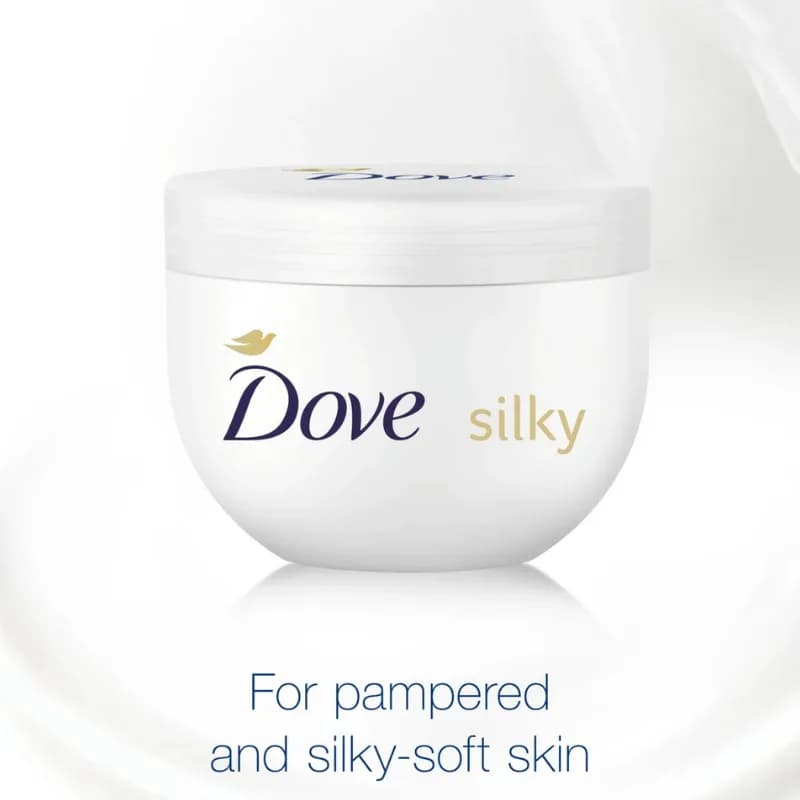 کرم مرطوب کننده کاسه ای داو مدل Silky حجم 300 میلی لیتر — تصویر ۵