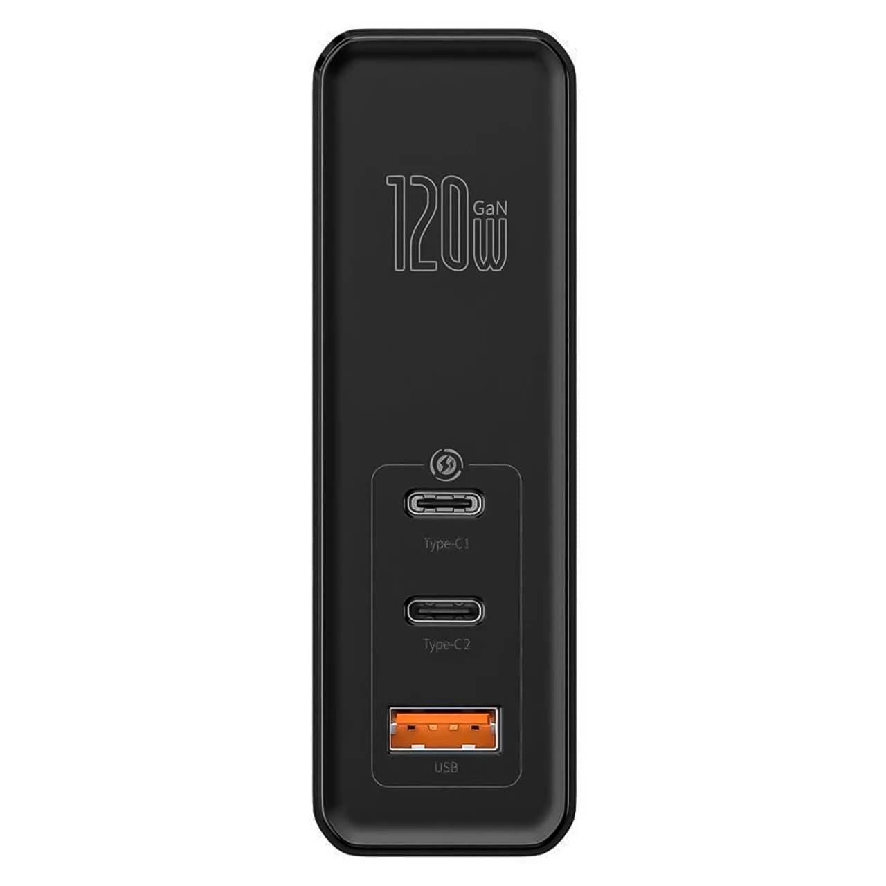 شارژر دیواری بیسوس مدل CCGAN-J01 با توان خروجی 120 وات به همراه کابل — تصویر ۲