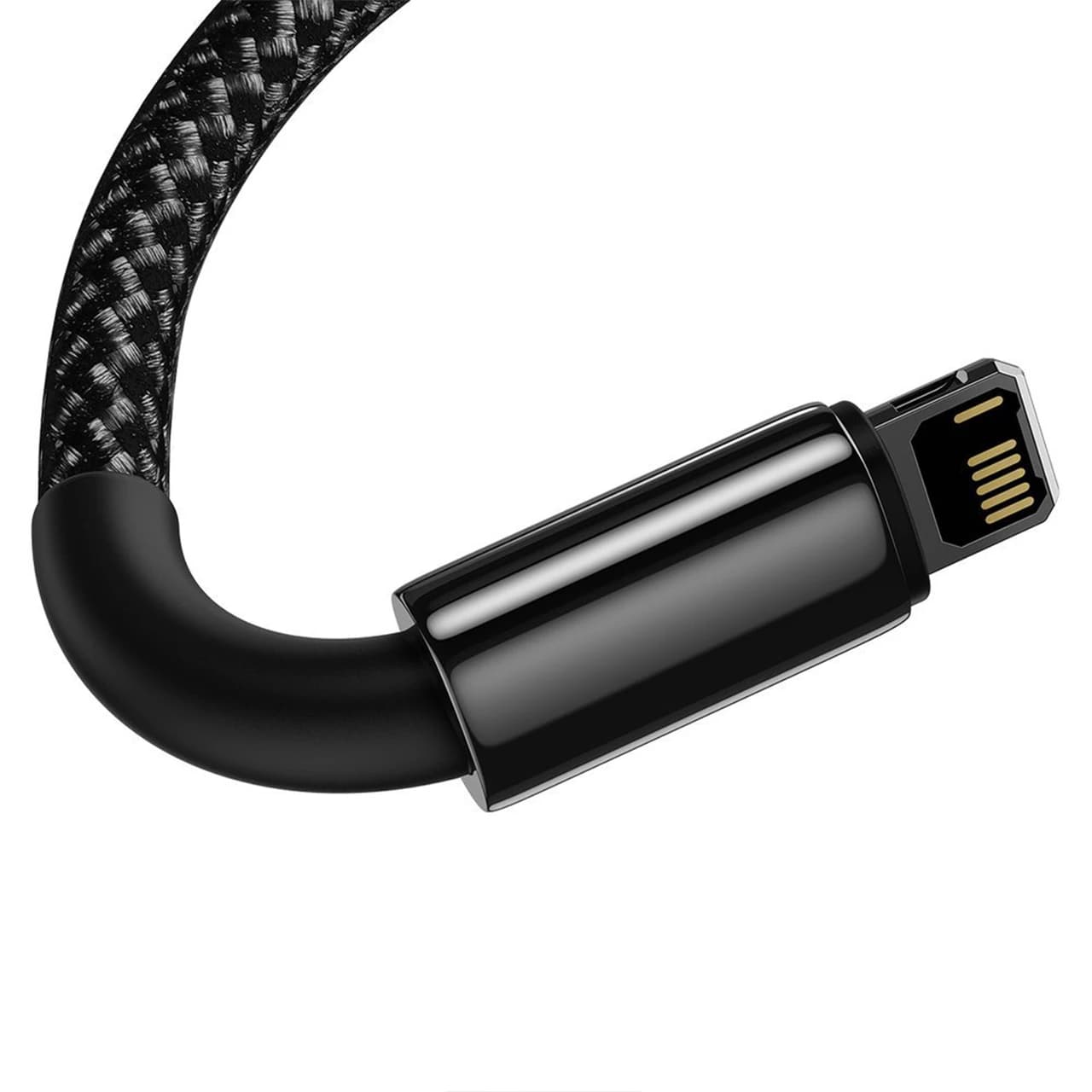 کابل تبدیل USB به لایتینیگ بیسوس مدل CALWJ طول 2 متر توان 2.4 آمپر — تصویر ۷