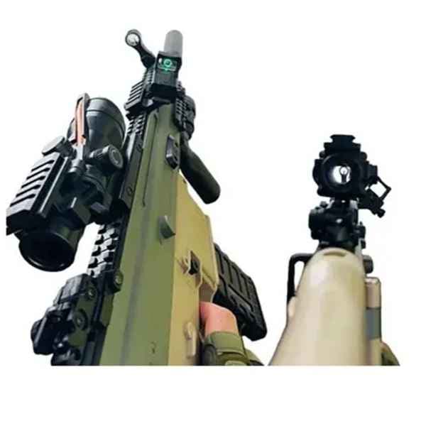 تفنگ بازی شارژی اتومات تیر ژله ای اسکار SCAR کد XS1806A — تصویر ۲