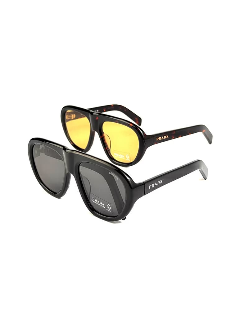 عينک آفتابی زنانه پرادا مدل PRADA SPR C05 — تصویر ۳