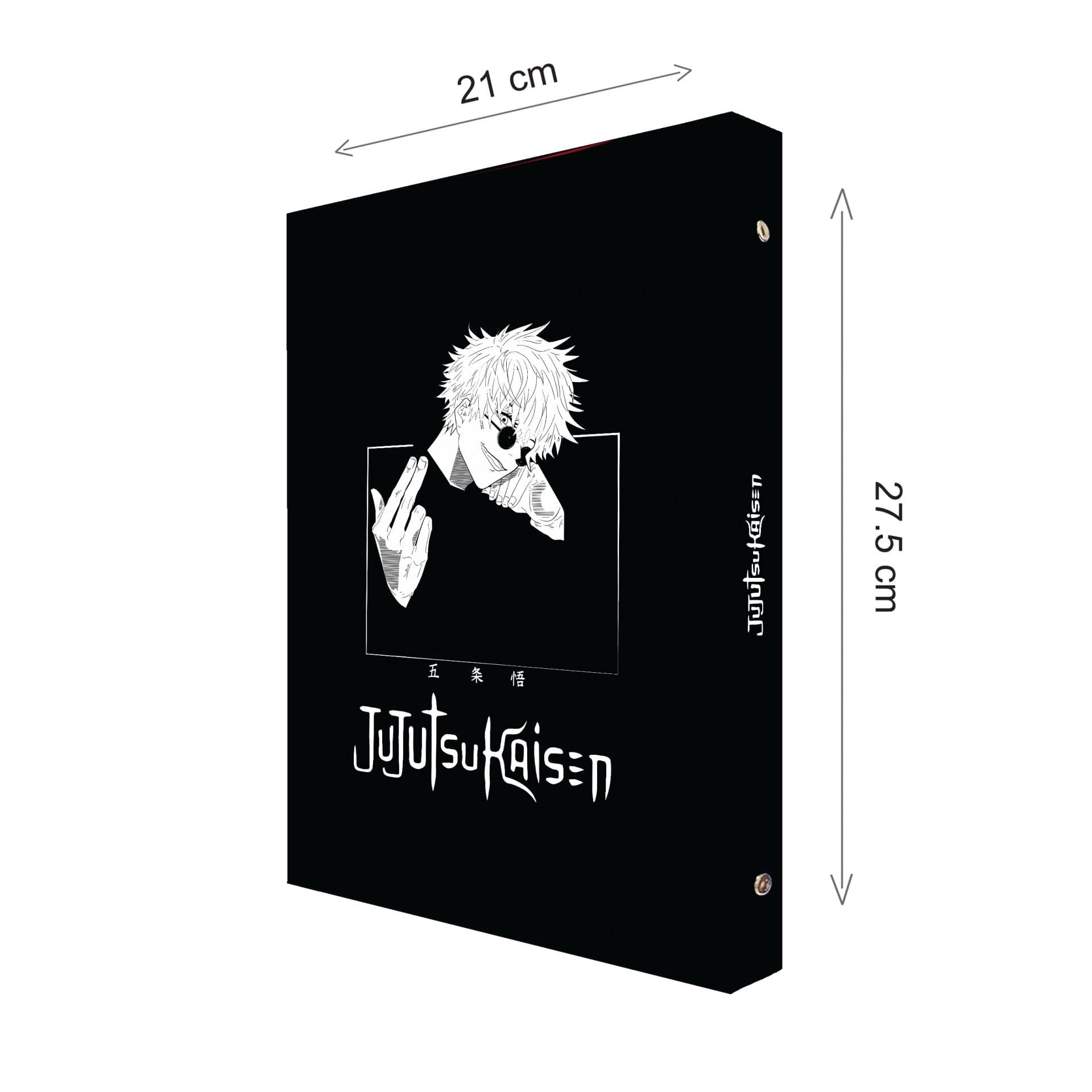 دفتر کلاسوری طرح کالکشن انیمه مدل Jujutsu Kaisen کد 01 — تصویر ۳