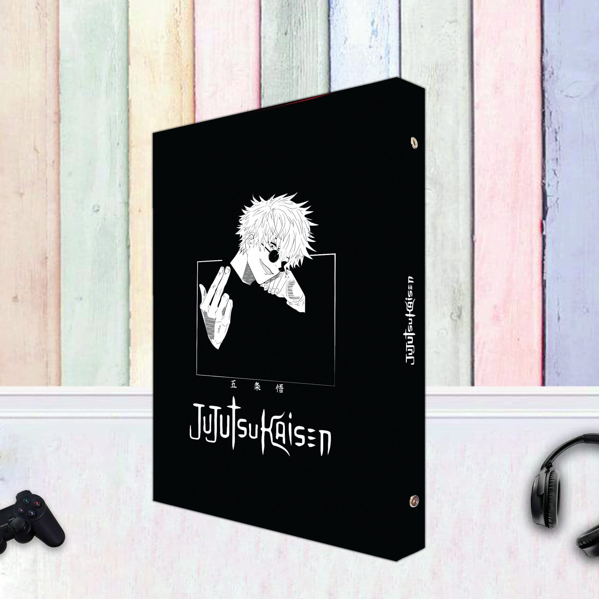دفتر کلاسوری طرح کالکشن انیمه مدل Jujutsu Kaisen کد 01 — تصویر ۲