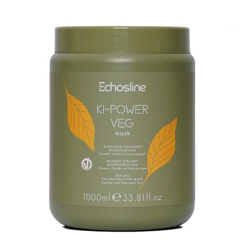 ماسک مو کراتین اچ اس لاین مدل KI-POWER VEG حجم 1000 میلی لیتر