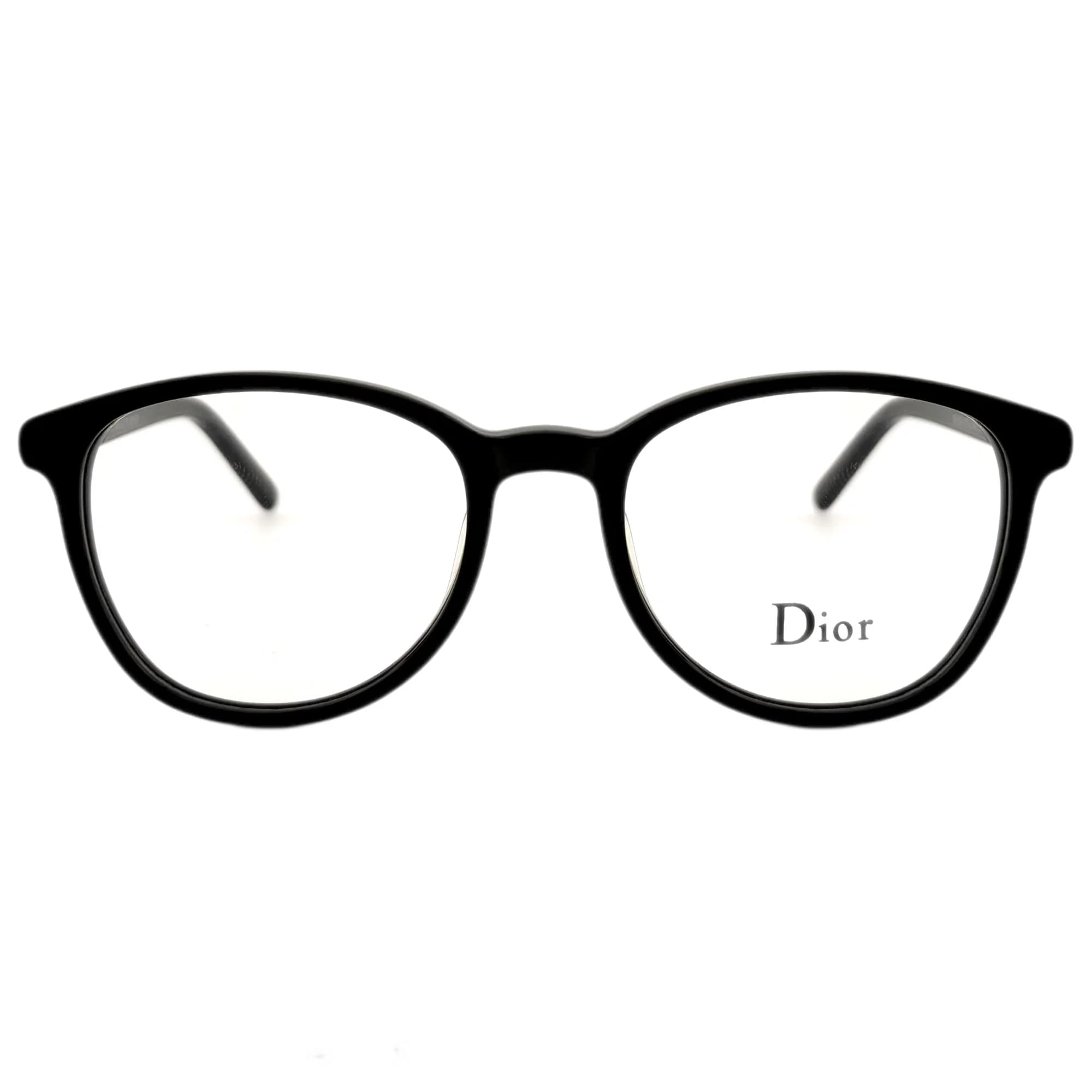 عینک مینیمال گربه ای دیور مشکی Dior
