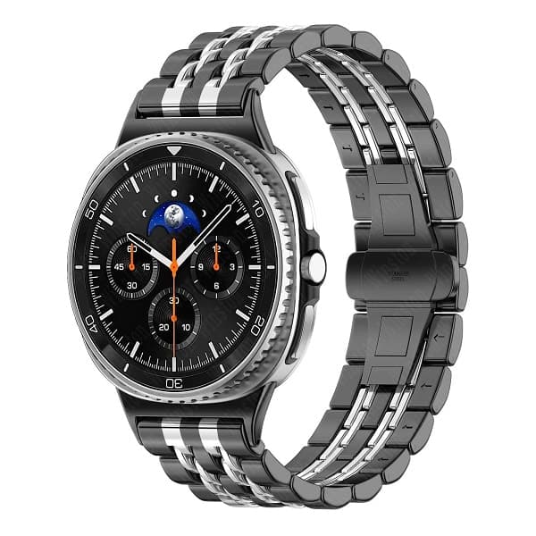 بند ساعت سامسونگ گلکسی Watch 8 Classic استیل 7Bead — تصویر ۴