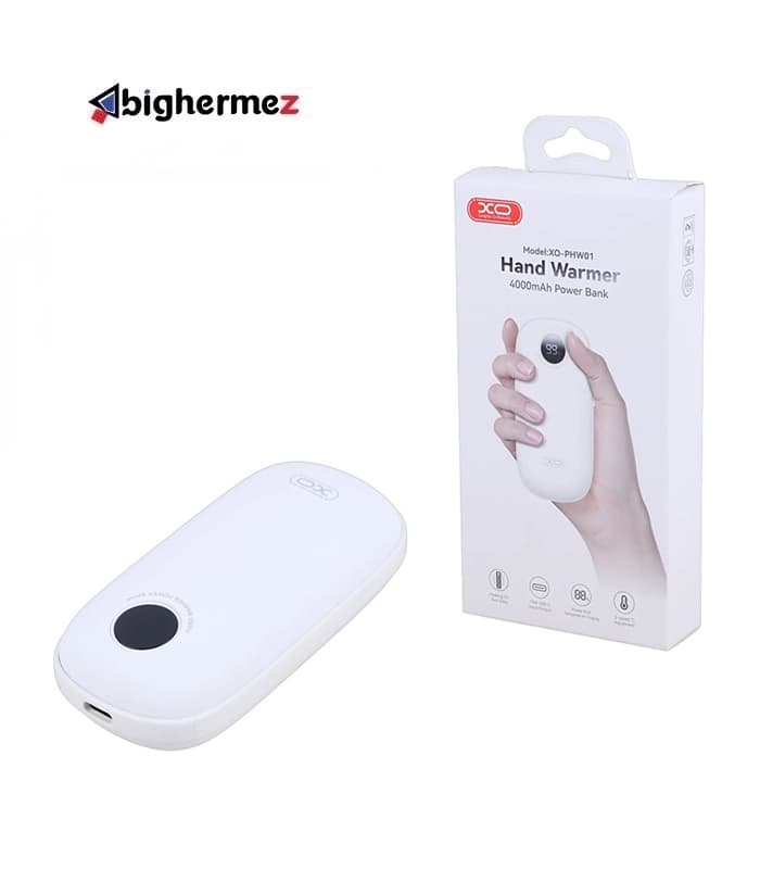 هندوارمر و پاور بانک ایکس او مدل XO-PHW01 ظرفیت 4000 میلی آمپر ساعت — تصویر ۲