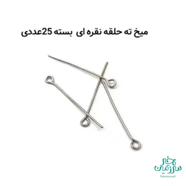 میخ ته حلقه نقره ای
