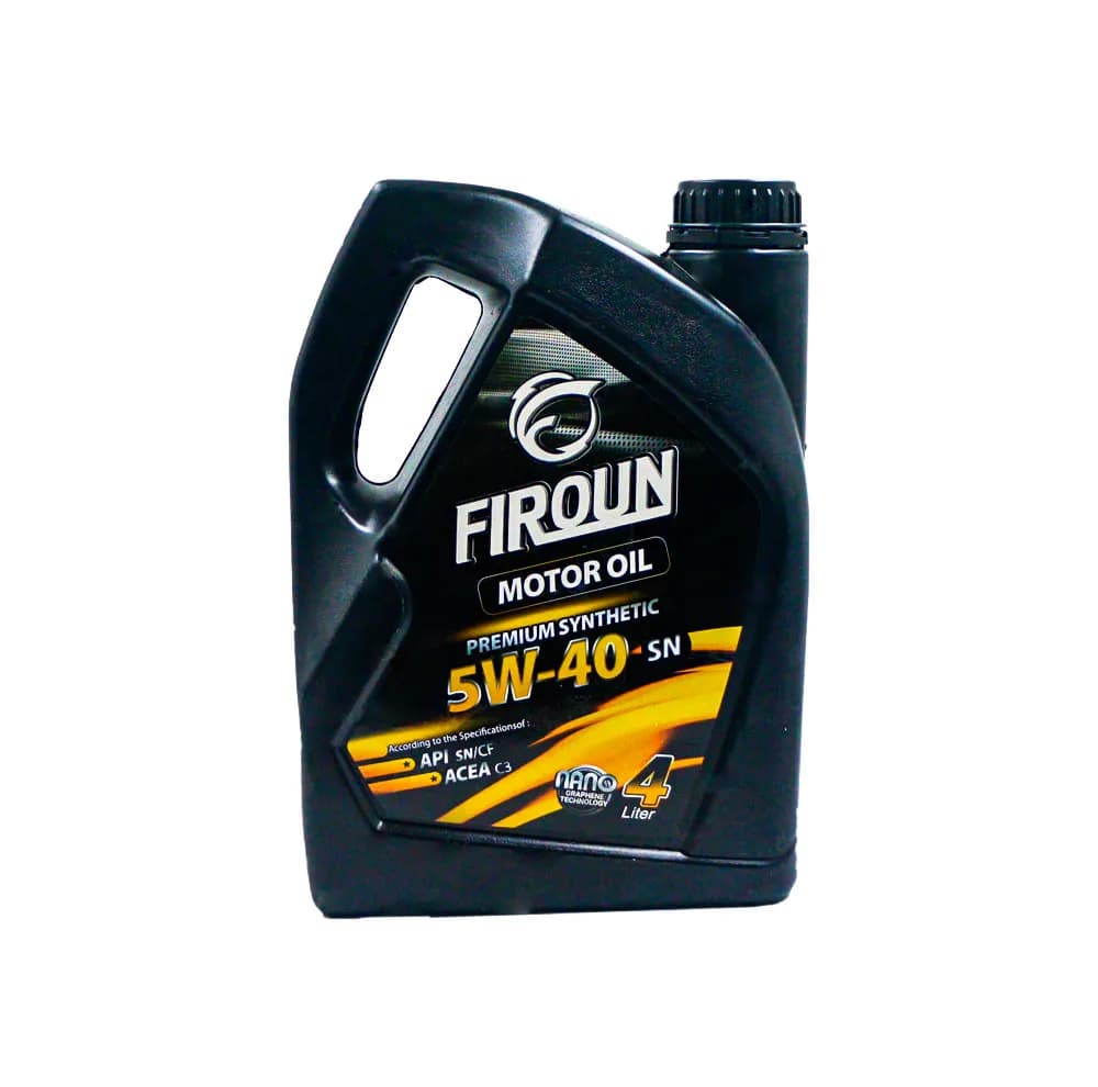 روغن موتور خودرو فیرون مدل نانو گرافن 5W_40 SN حجم 4 لیتر — تصویر ۳