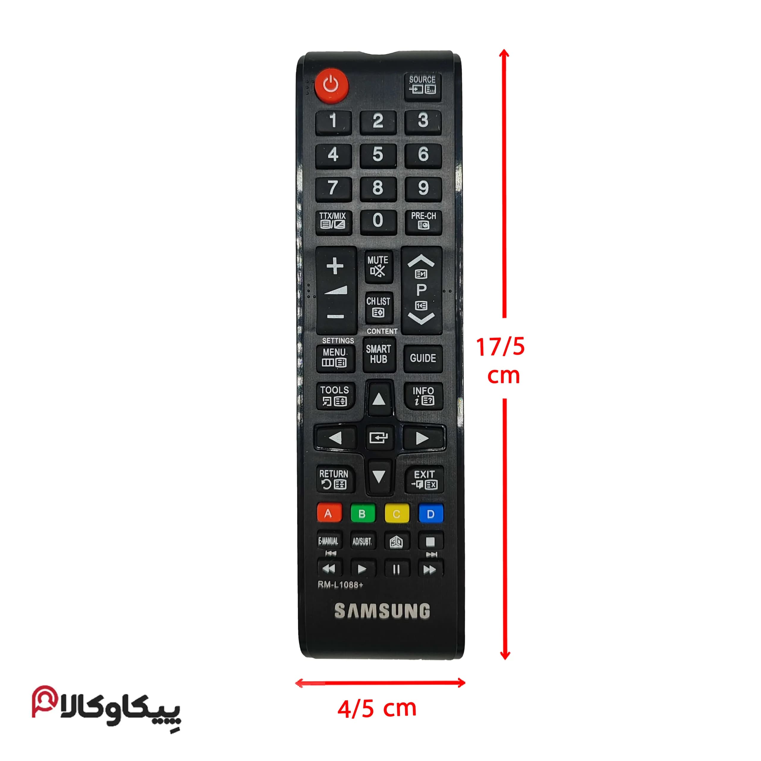 کنترل تلویزیون سامسونگ SAMSUNG 1088 میکروسوئیچی — تصویر ۲