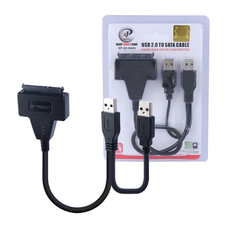 تبدیل USB2.0 to SATA کابلدار XP-S2-844U