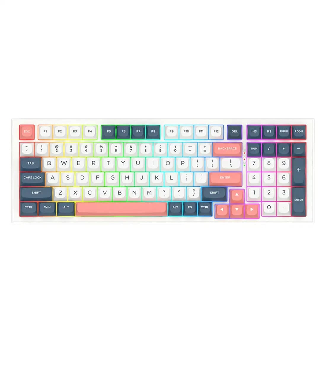 کیبورد بی سیم مکانیکال گیمینگ ردراگون K723 WBR PRO — تصویر ۳