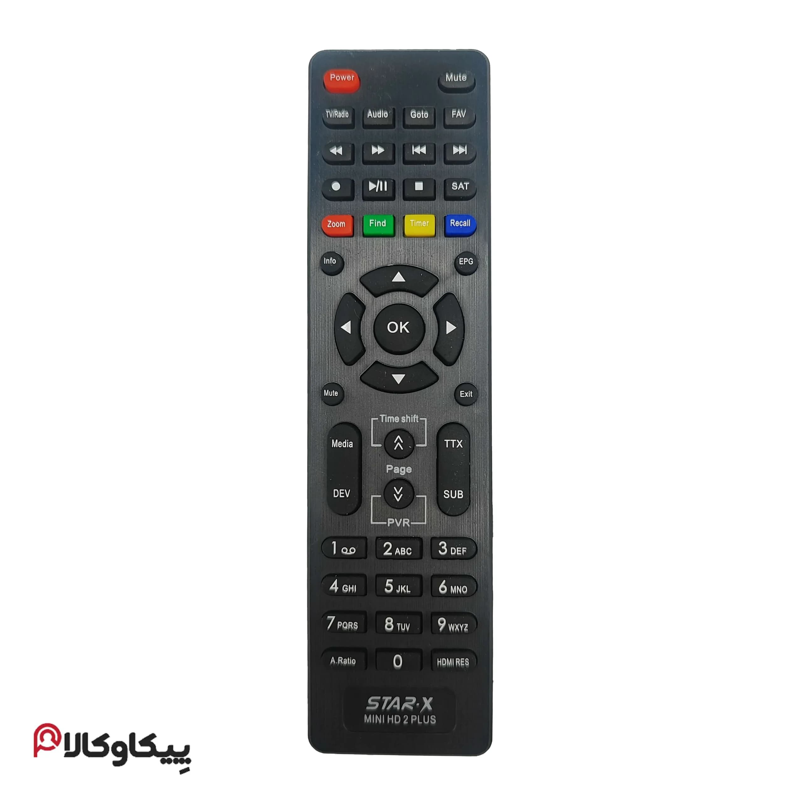 کنترل گیرنده STARX استارایکس 2 plus