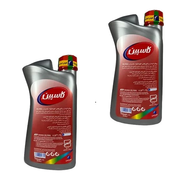 روغن گیربکس کاسپین مدل دکسران III حجم 950 میلی لیتر بسته 2 عددی — تصویر ۲