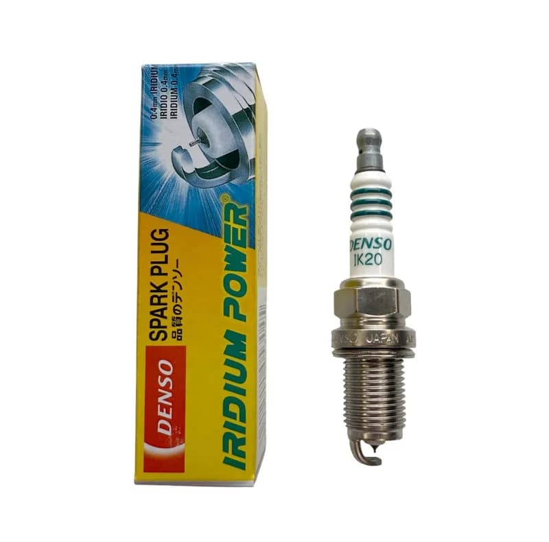 شمع خودرو ایریدیوم سوزنی دنسو مدل POWER_IK20 پایه کوتاه مناسب برای خودرو رنو ساندرو بسته 4 عددی — تصویر ۳