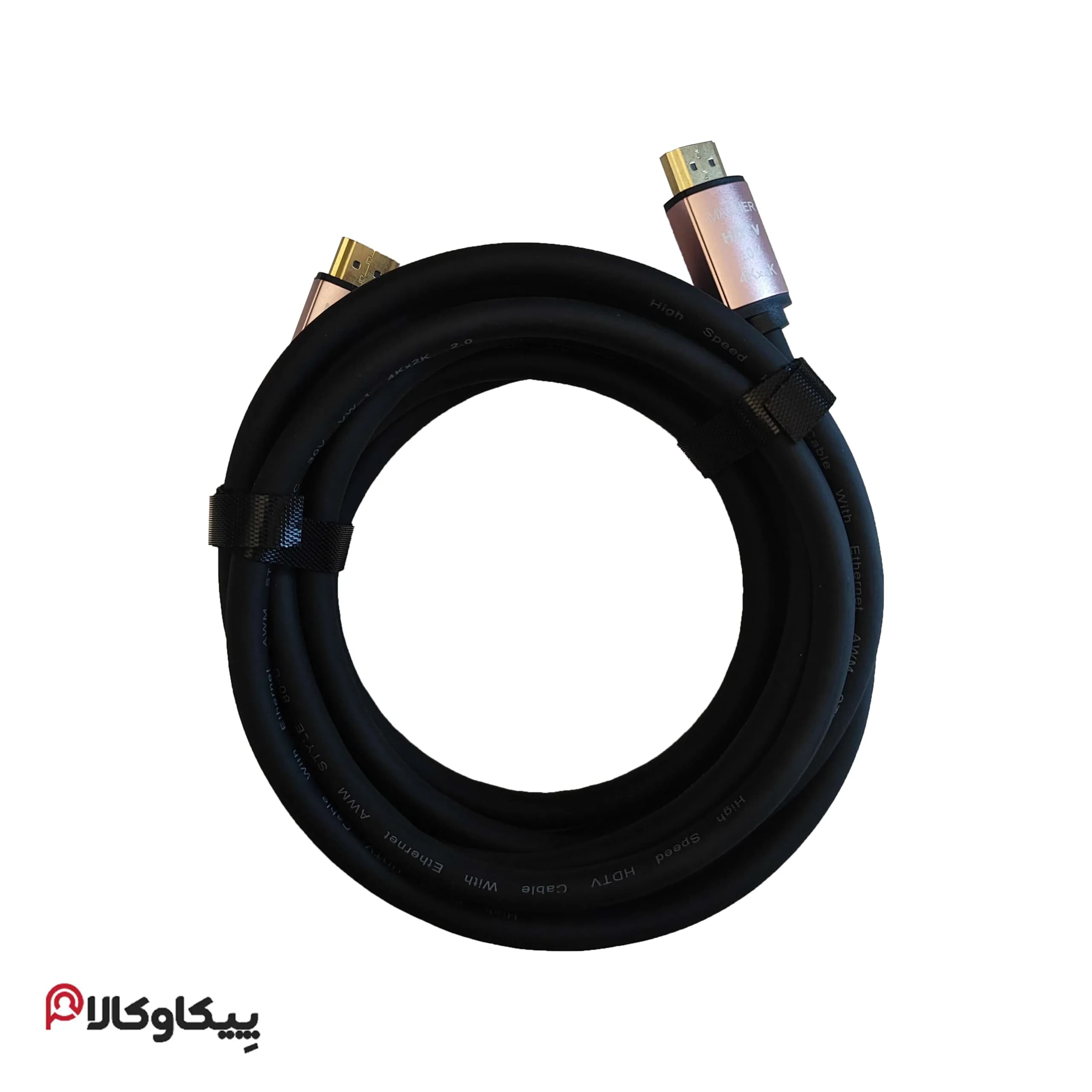 کابل HDMI 4K MACHERTT مچر 3 متری پک مقوایی مدل MR-186