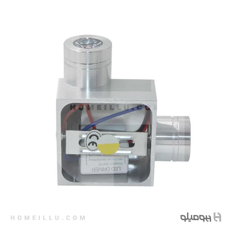 چراغ دکوراتیو 2 وات 90 درجه دو طرفه لوله A1421 — تصویر ۳