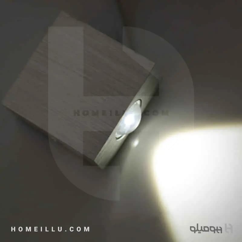 چراغ دکوراتیو 1 وات LED مربع یک طرفه کبریتی A1500 — تصویر ۳