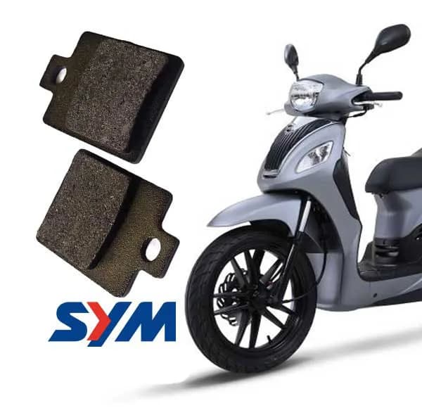 لنت ترمز عقب موتورسیکلت مدل SYM180 مناسب برای اس وای ام لاکی 180 — تصویر ۲