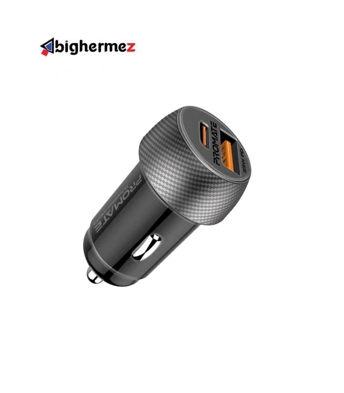 شارژر فندکی 33W پرومیت مدل DRIVEGEAR-PD33