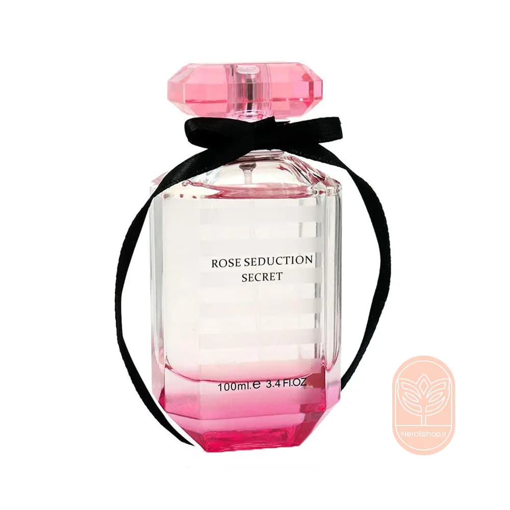 عطر فراگرنس ورد ویکتوریا سکرت بامب شل | Fragrance World Rose Seduction Secret — تصویر ۲
