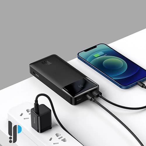 پاوربانک بیسوس مدل Bipow PPDML-J01 با ظرفیت 20000 میلی آمپر — تصویر ۲