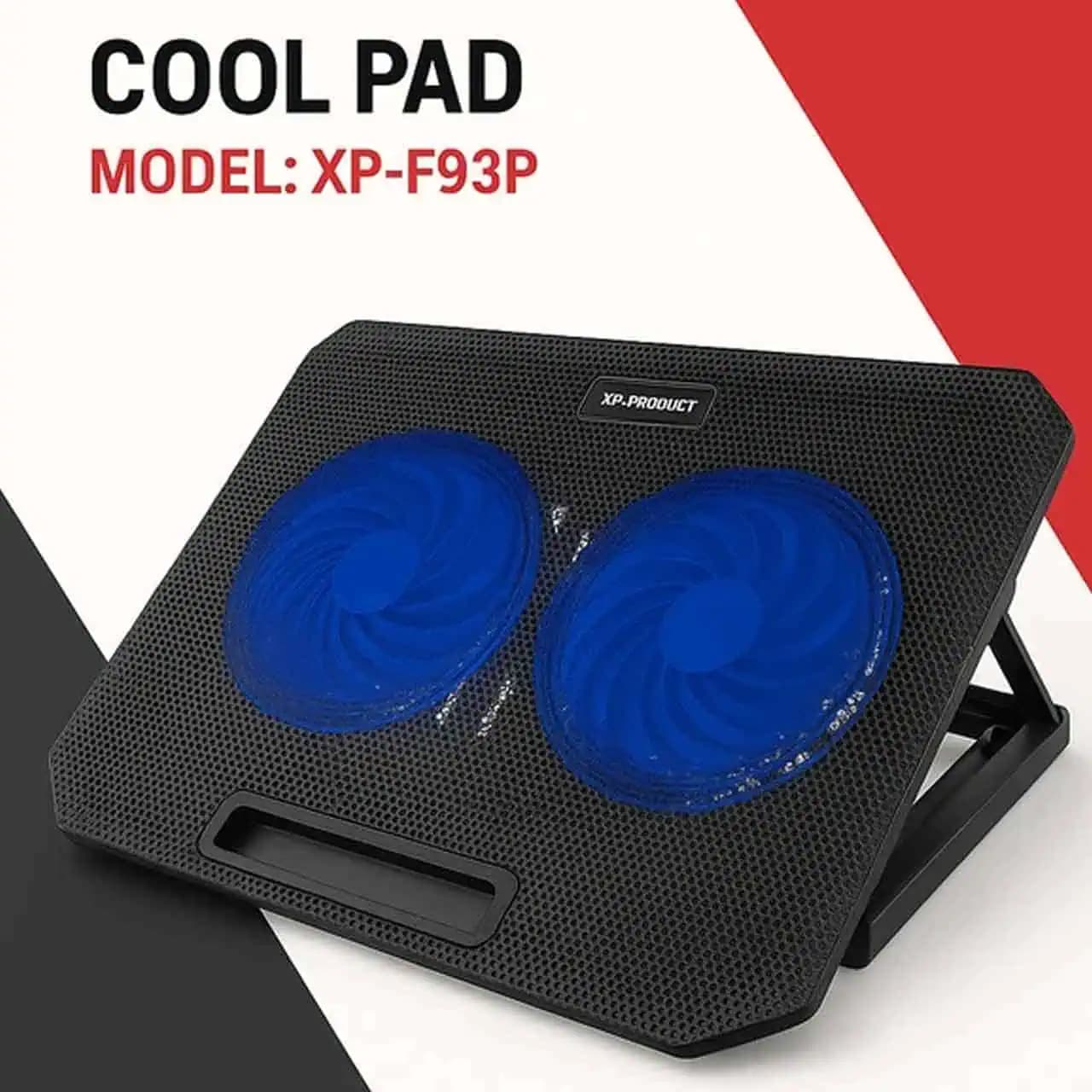 پایه خنک کننده لپ تاپ ایکس پی مدل XP-F93P – مشکی — تصویر ۸