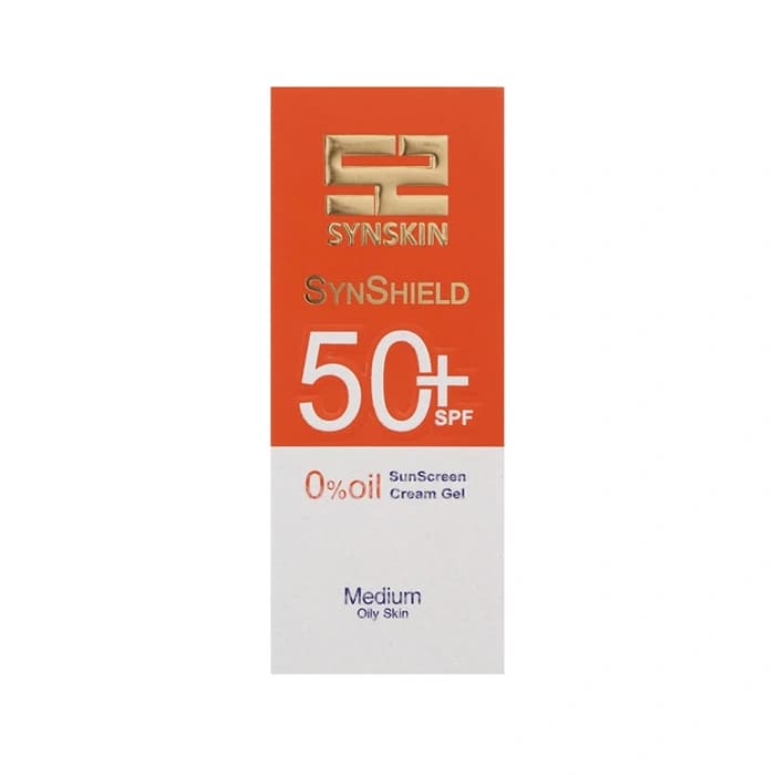 کرم ژل ضد آفتاب ساین شیلد رنگ مدیوم مخصوص پوست چرب SPF50 — تصویر ۲